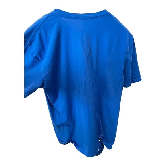 University of Pittsburgh Pitt Panthers Tee | Royal Blue &‎ Yellow | Size L - Picture 6 of 6